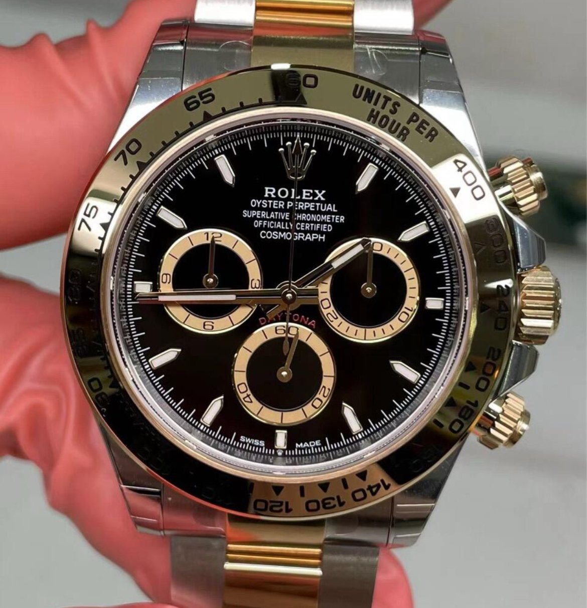 Radiant watch crystal